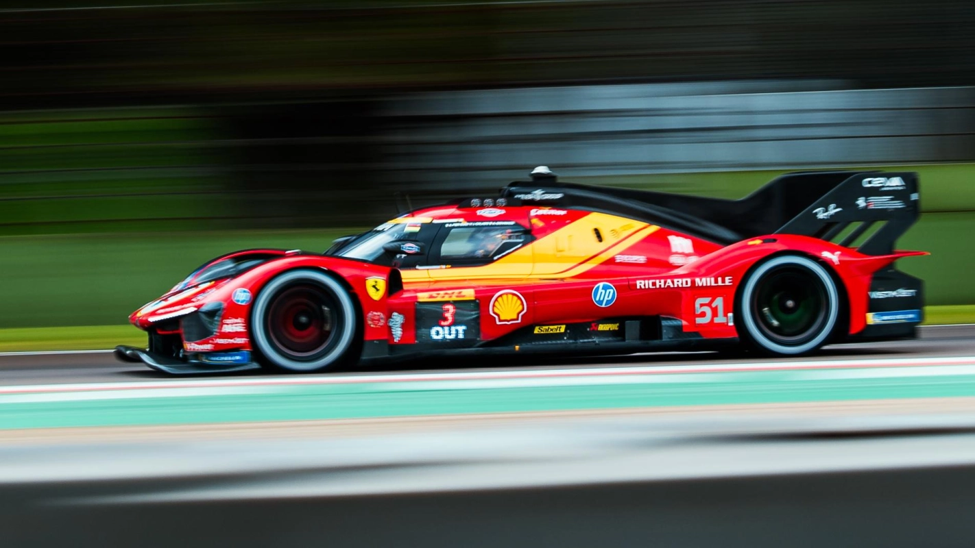 Ferrari leads both sessions at Imola WEC Prologue as rivals close gap, setting up a fiercely competitive 2026 season opener.