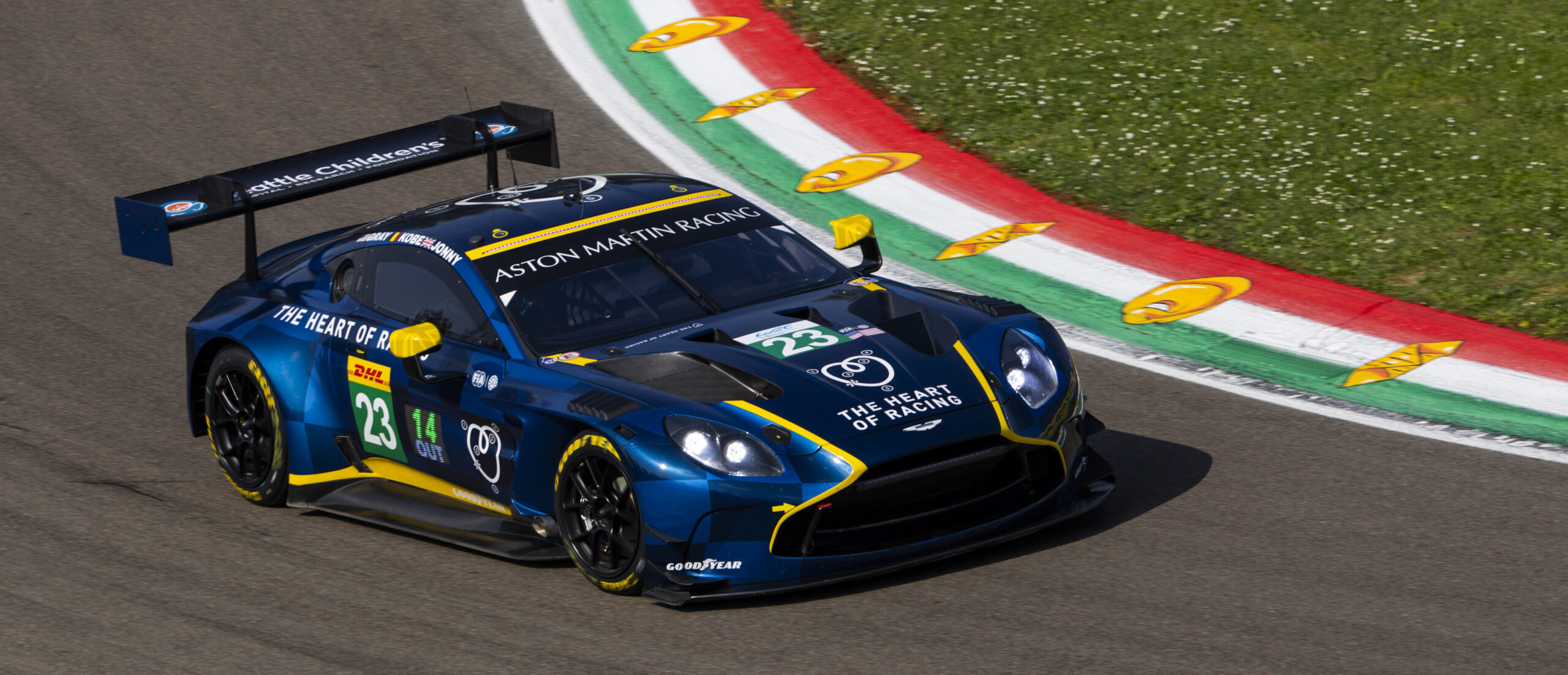 Kobe Pauwels stars on 2026 WEC debut at Imola, topping LMGT3 FP2 and impressing with Aston Martin after late call-up.