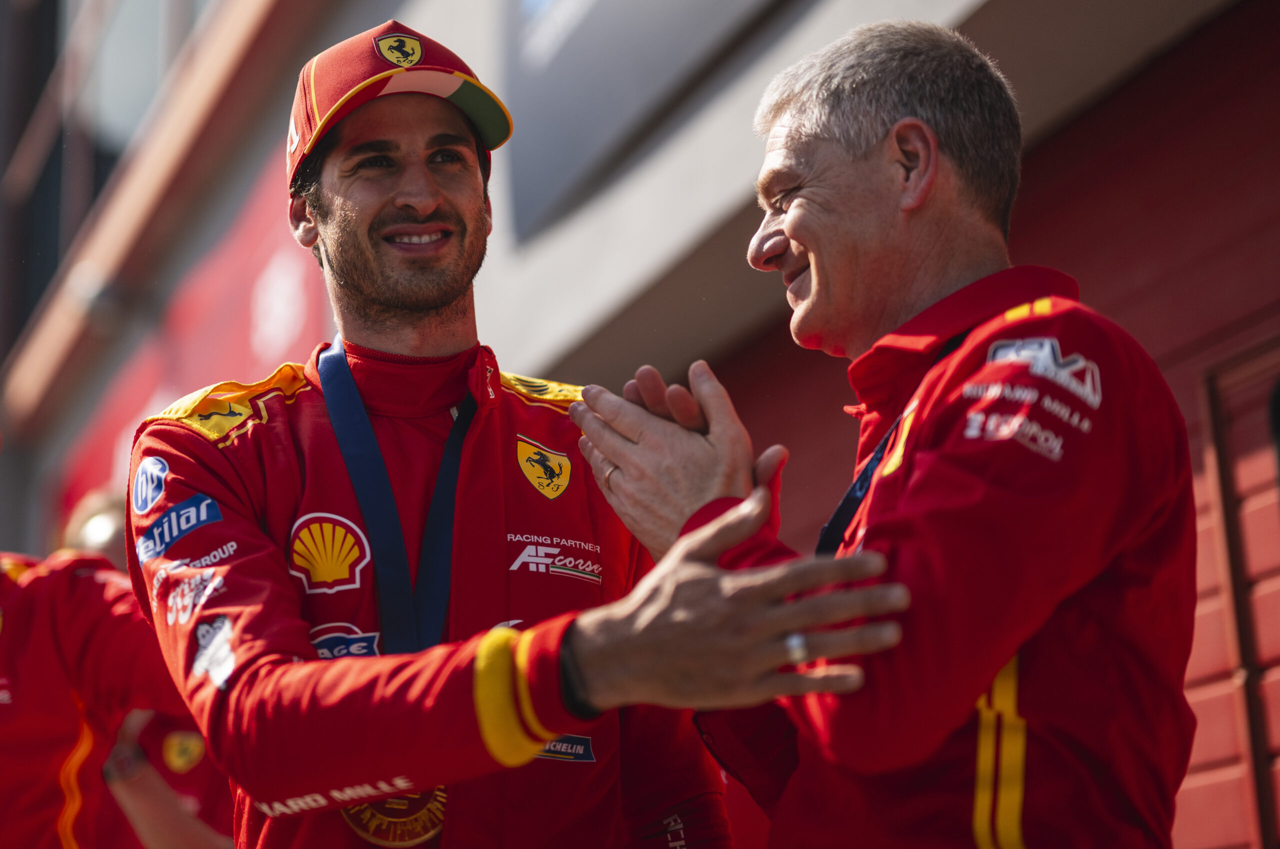 Antonio Giovinazzi snatches 2026 WEC Imola Hypercar pole for Ferrari in a record-breaking hyperpole, with top four split by 0.073 seconds.