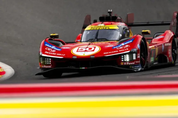 Ferrari led Spa FP1 in Hypercar as Racing Team Turkey topped LMGT3 during a cool, cloudy opening session in Spa-Francorchamps.