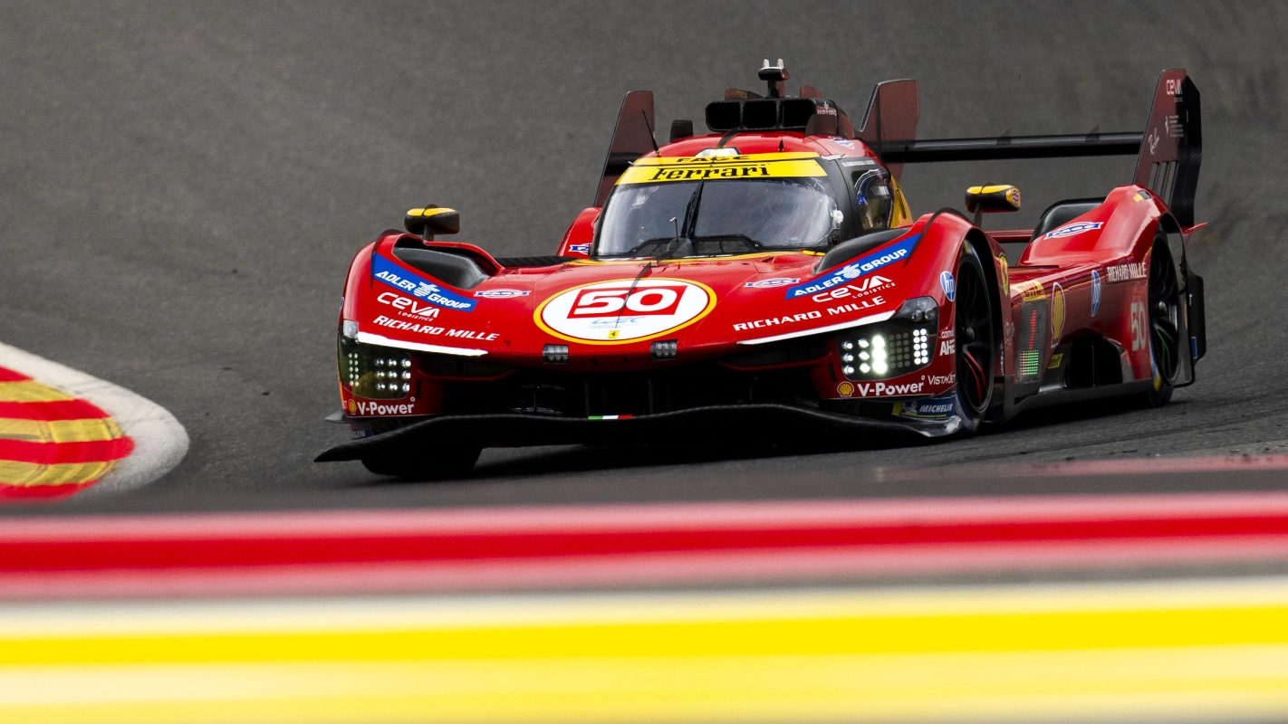 Ferrari led Spa FP1 in Hypercar as Racing Team Turkey topped LMGT3 during a cool, cloudy opening session in Spa-Francorchamps.