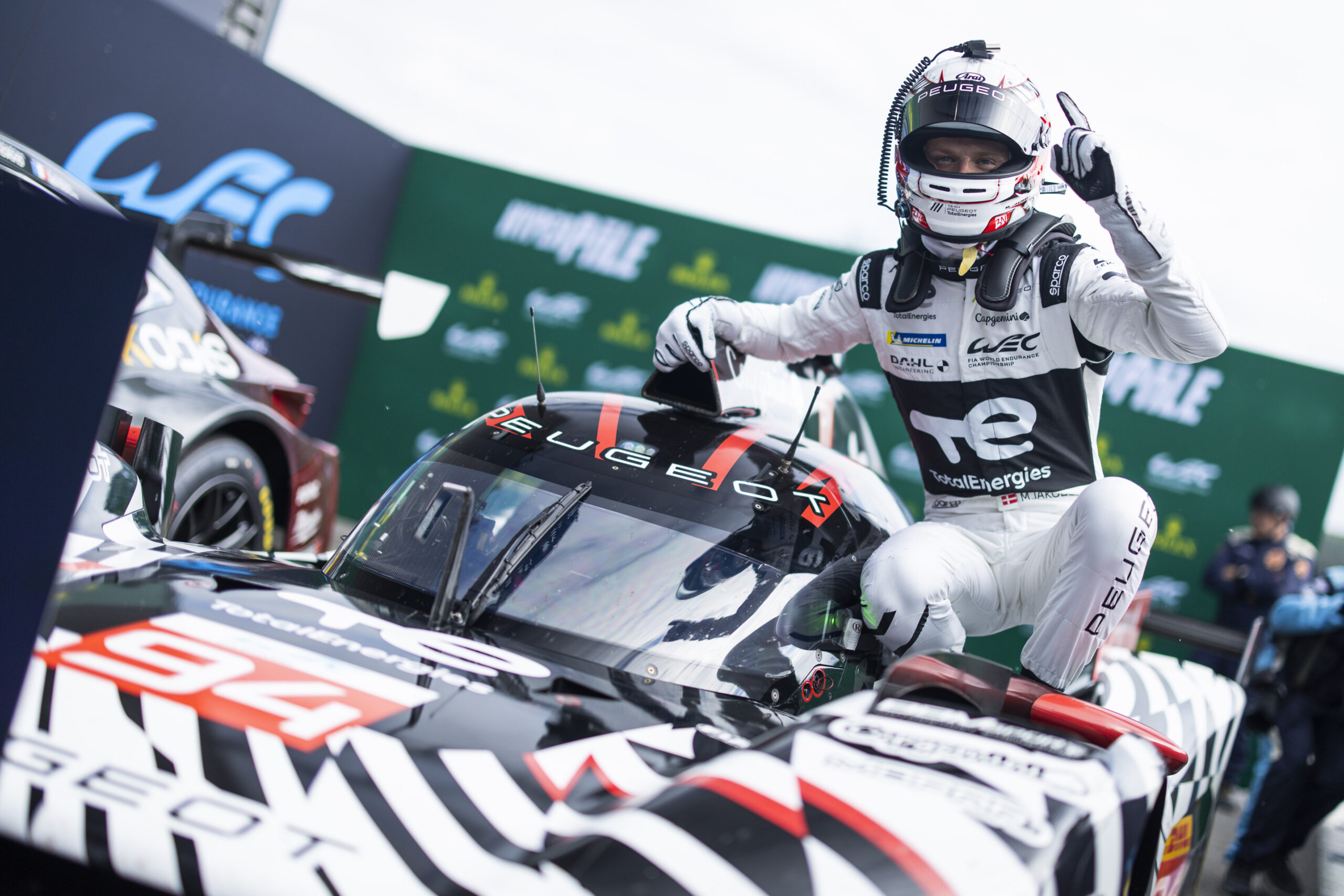Peugeot’s Malthe Jakobsen claims Hypercar pole at Spa, beating Cadillac in a thrilling 2026 WEC Qualifying and Hyperpole shootout.
