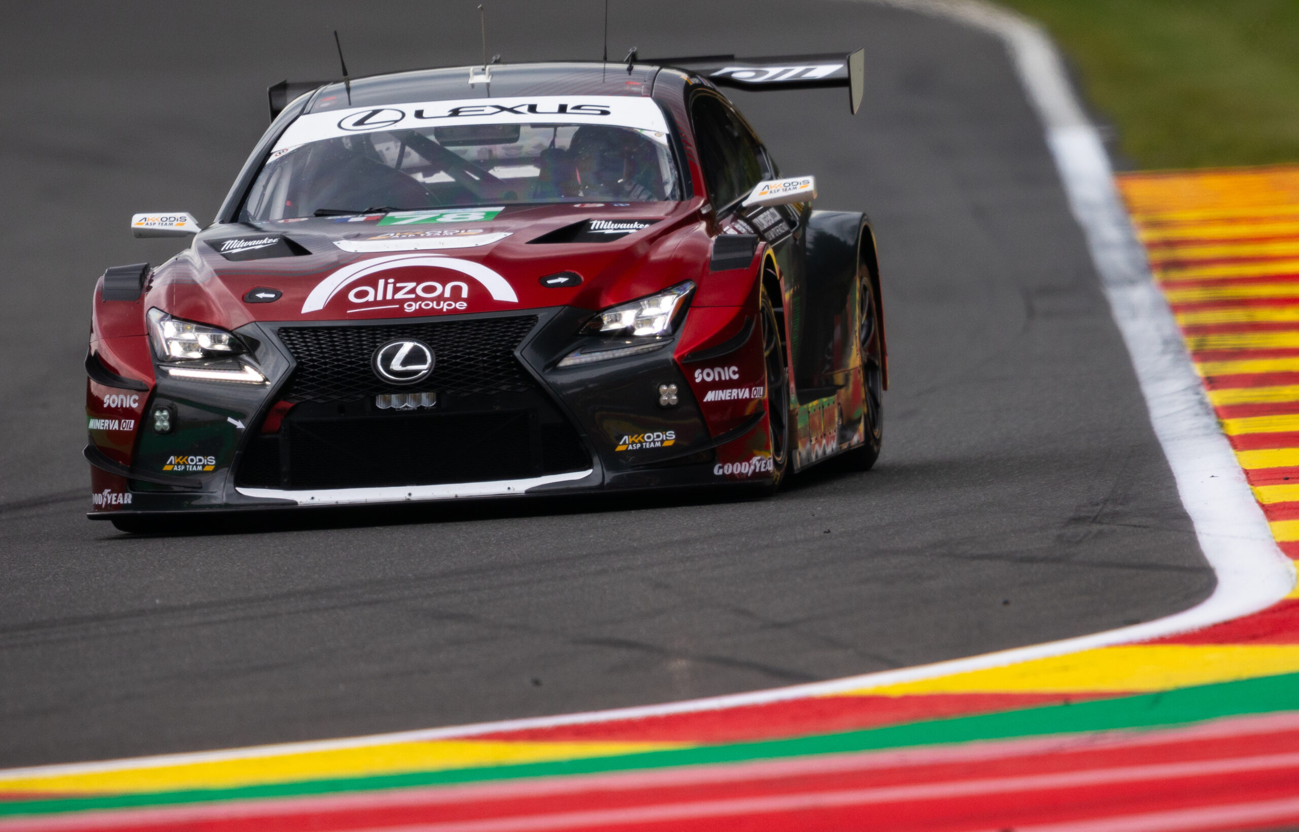 Lexus’ Hadrien David takes LMGT3 pole at Spa, leading Aston Martin and Ford in a tight 2026 WEC Qualifying and Hyperpole session.
