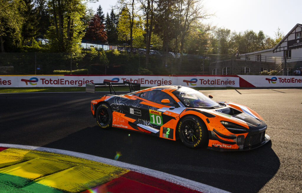 Garage 59 recovered from Imola heartbreak to secure a historic LMGT3 victory at Spa with McLaren in the FIA WEC.