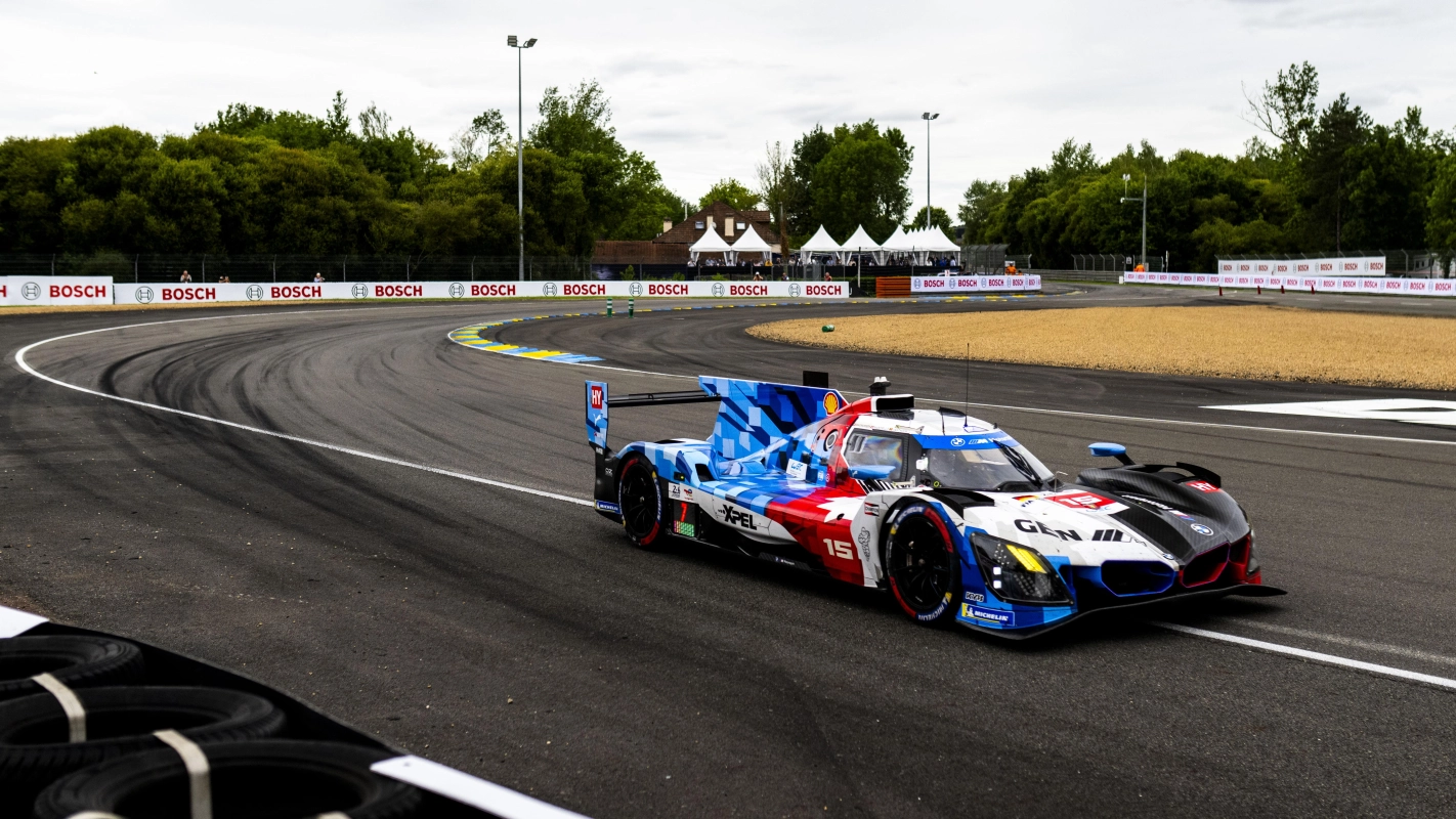 Vanthoor secures BMW pole at 2026 Le Mans after Cadillac's lap deletion, with Alpine, Cadillac and Genesis in dramatic Hyperpole fight.