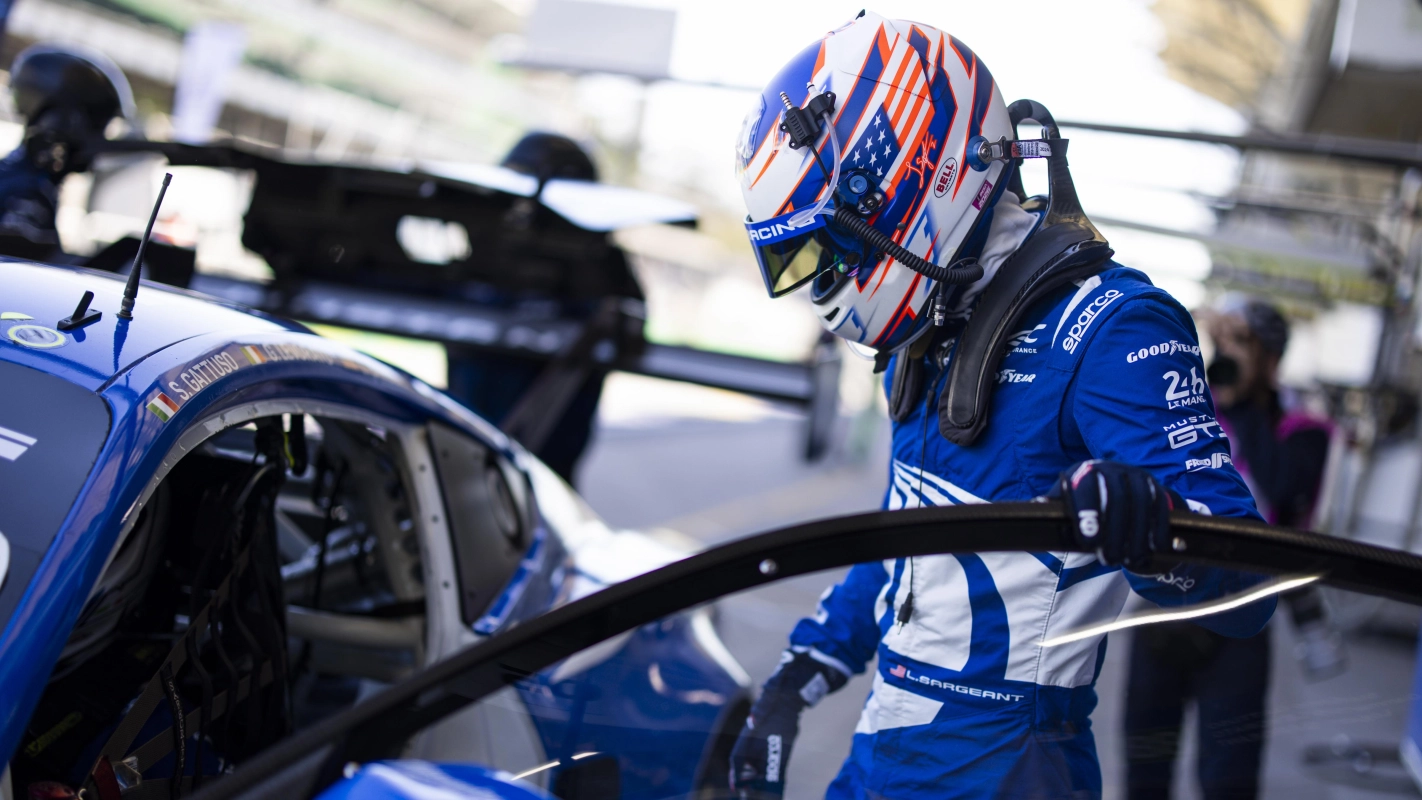 Logan Sargeant targets a COTA podium with Ford while using his 2026 LMGT3 campaign to prepare for the marque’s Hypercar debut.