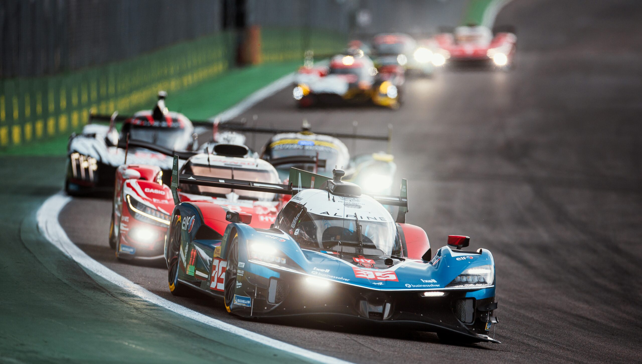Alpine showed 2026 WEC podium pace in Brazil, but punctures, tyre wear and penalties left both A424 crews outside the points at Interlagos.