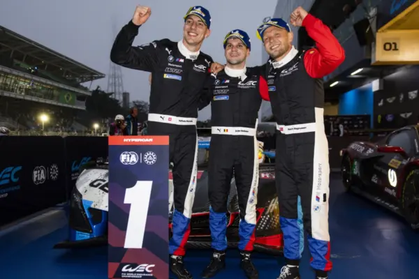 Vosse hails “faultless race” after BMW M Team WRT claims double podium in 2026 WEC 6 Hours of São Paulo MW and Team WRT celebrate 2026 São Paulo victory and LMGT3 podium as Vanthoor, Harper, Rast and Farfus reflect on its landmark weekend.
