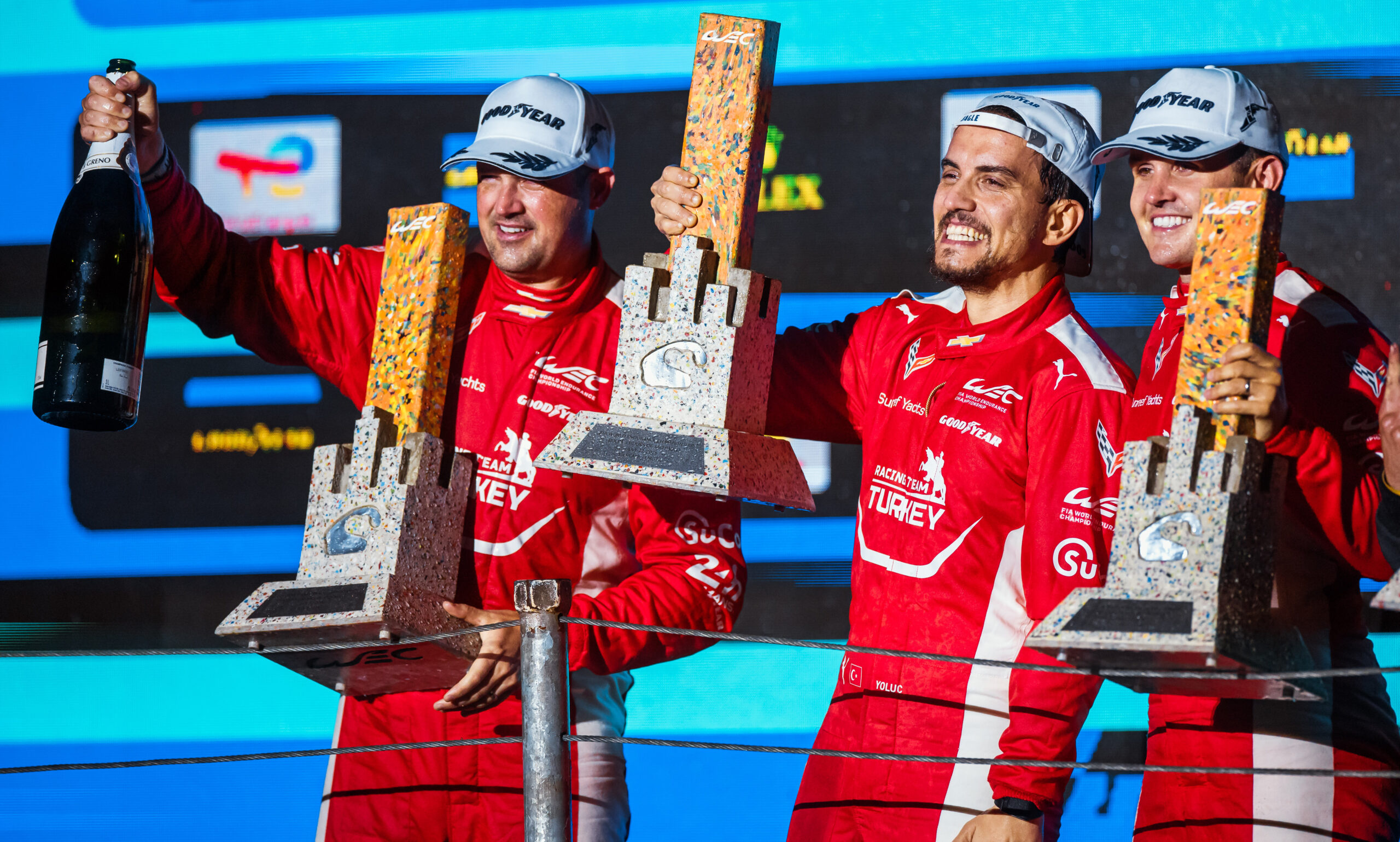 Team Turkey by TF earns a landmark 2026 LMGT3 win in São Paulo as Eastwood survives late puncture drama to lead Corvette home in style.