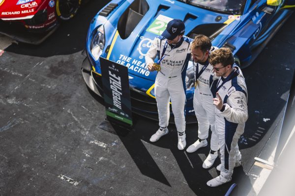 Eduardo Barrichello led a Heart of Racing Aston Martin front-row lockout in LMGT3 Hyperpole for 2026 WEC Lone Star Le Mans.