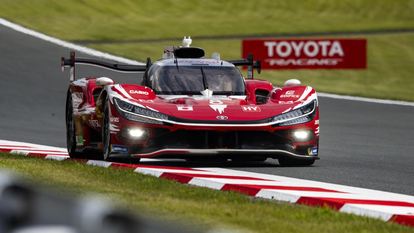 Toyota tops FP1 at its home 2026 WEC round at Fuji, with Porsche close behind in Hypercar while McLaren sets the LMGT3 pace.