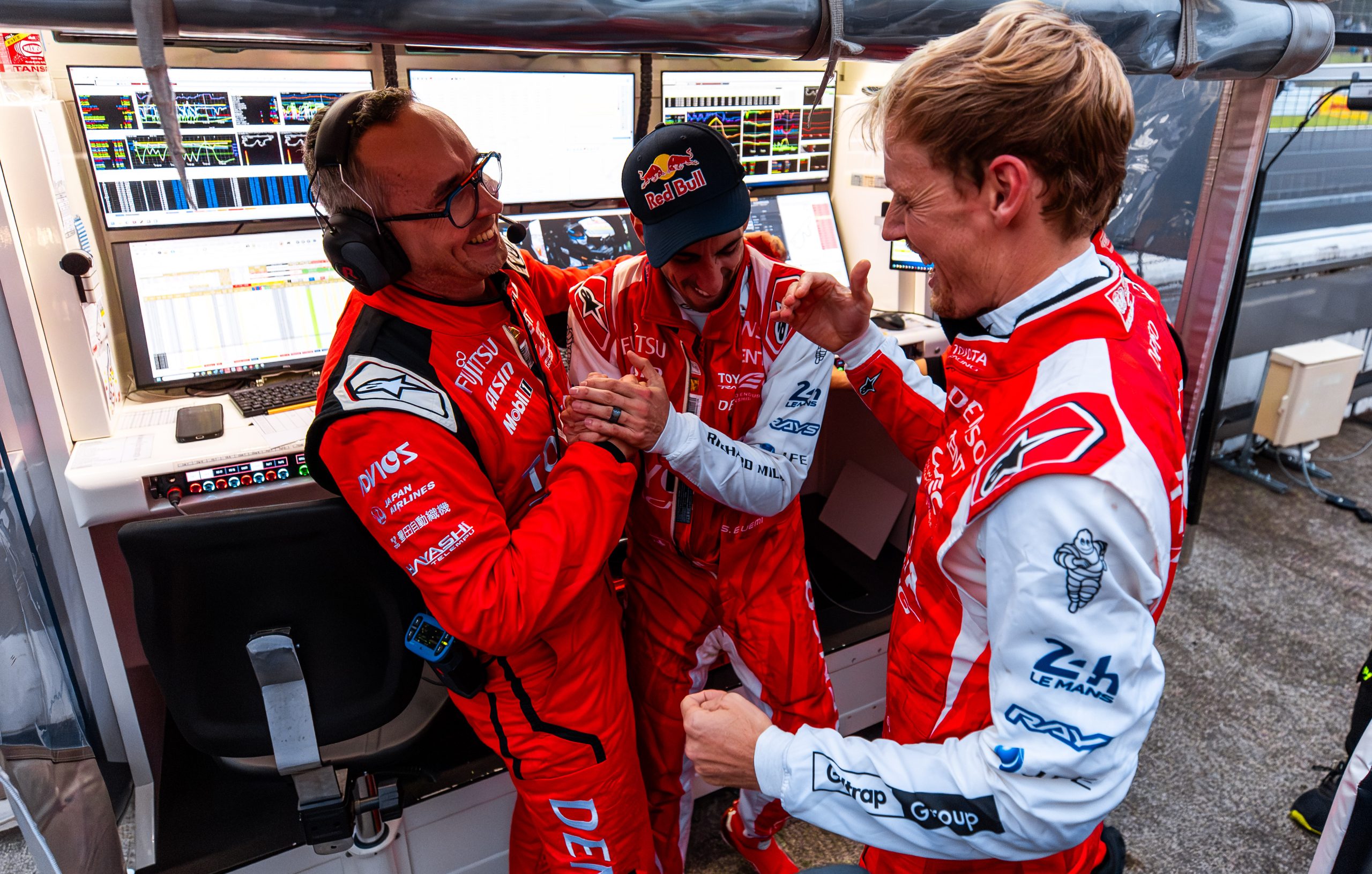 Buemi marks 100 WEC starts with Barcelona win, praising Toyota's teamwork and passion ahead of his fifth world title bid at Monza.