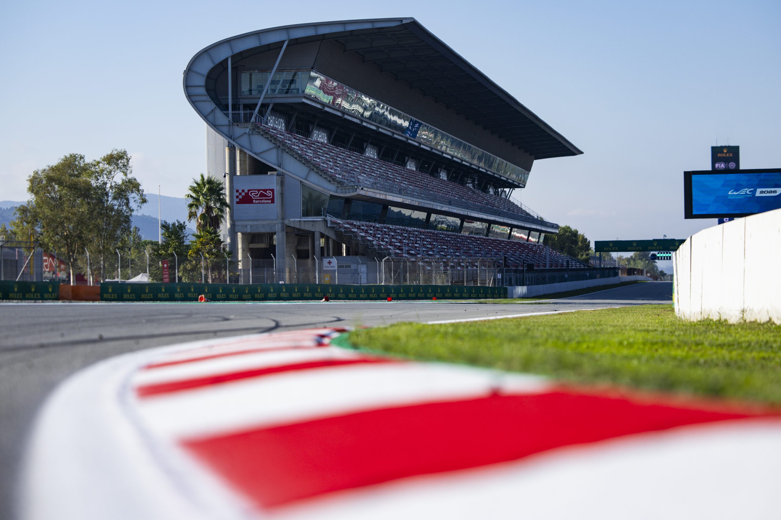 Michelin expects its toughest WEC tyre test at Barcelona, with a new 57% sustainable wet tyre and significant left-side tyre wear.