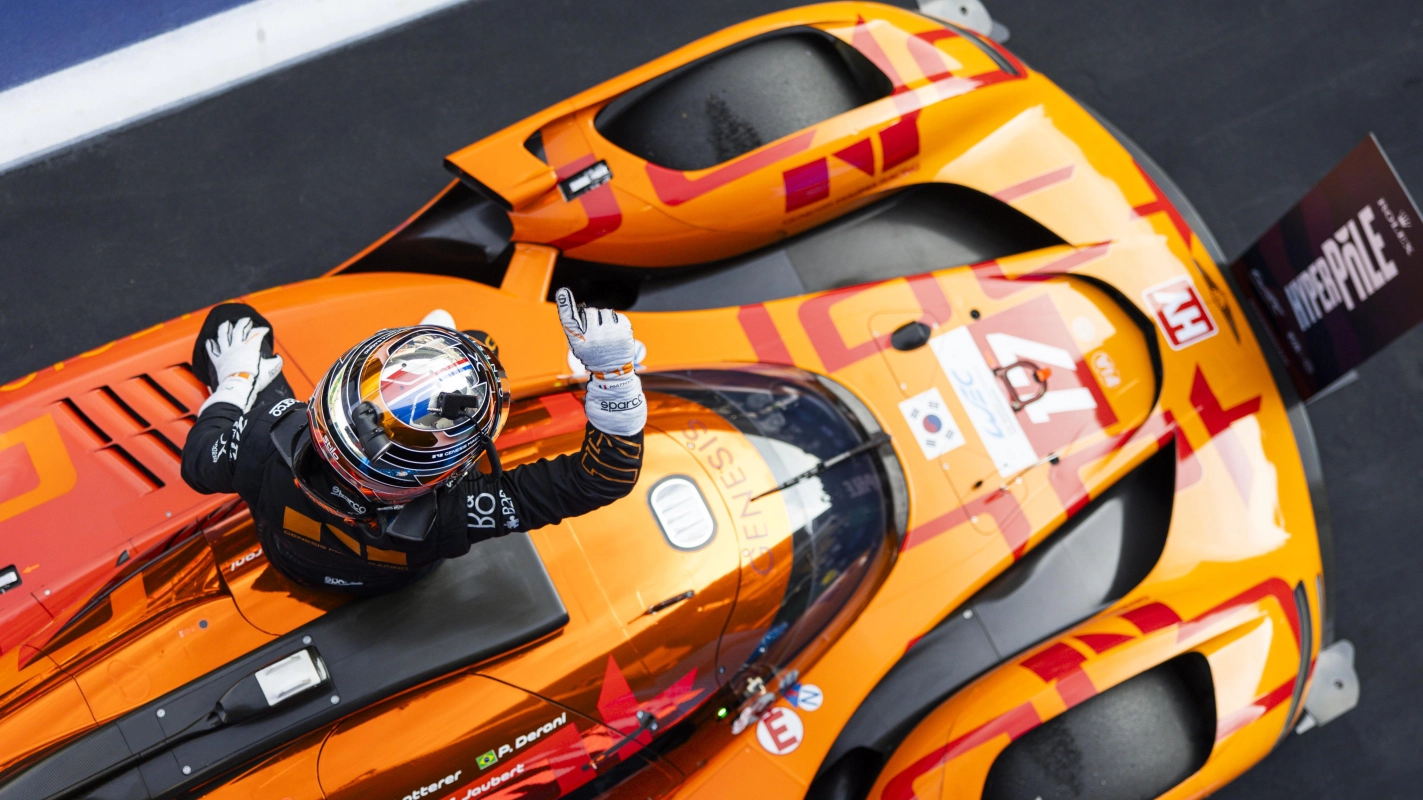 Mathys Jaubert claims Genesis' first WEC pole at Barcelona 2026 ahead of Toyota as Ferrari and BMW face setbacks in Hypercar Qualifying.