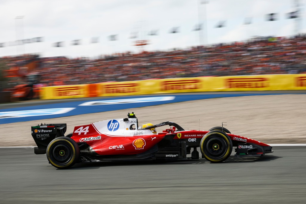 Lewis Hamilton qualified fifth for the 2026 F1 Dutch GP after fighting tyre warm-up issues throughout the session, encouraged by improved car feel heading into Sunday's race.
