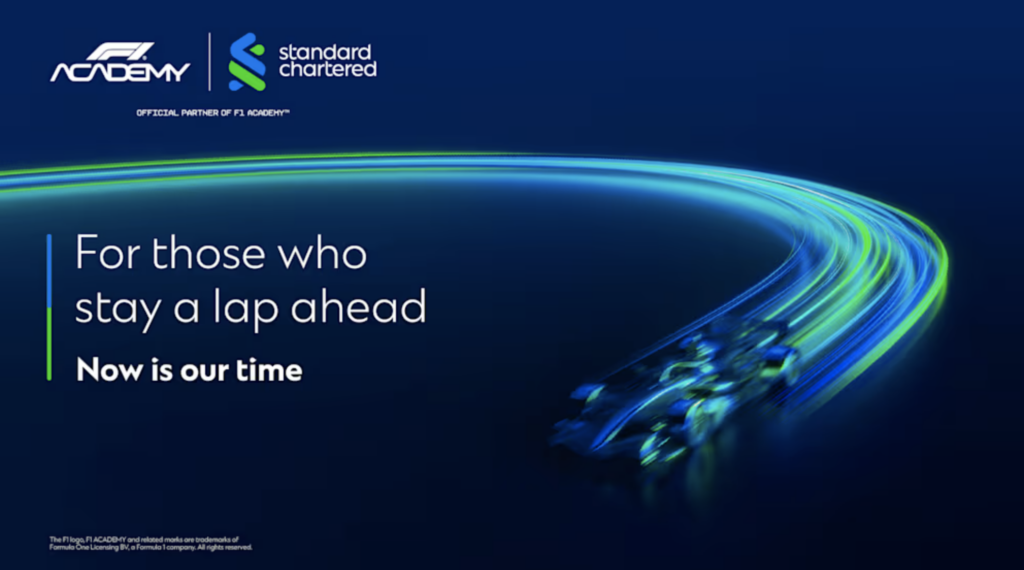 F1 Academy x Standard Chartered 2026 Partnership