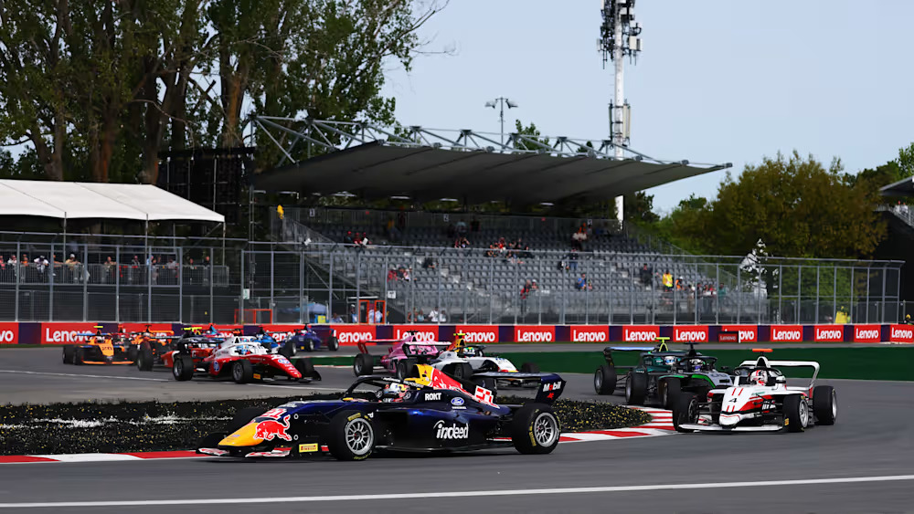 Paatz claimed her maiden F1 Academy victory in the 2026 Canadian GP Race 1 after Ferreira received a post-race penalty for a false start, with Larsen and Countryman completing the podium.