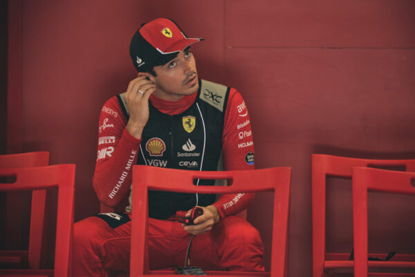 Leclerc pleased with progress in mixed conditions to get pole at Spa: “Really at ease with the car”