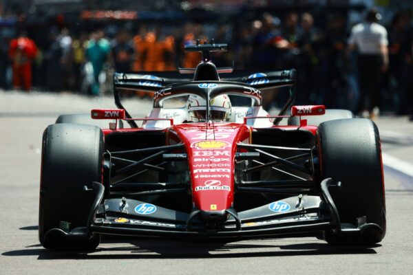 Charles Leclerc at the F1 Monaco GP using Brembo brakes