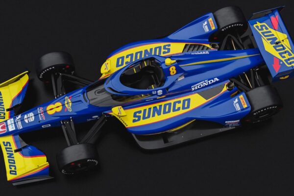 2026 IndyCar liveries IndyCar 2026 liveries announcement. Chip Ganassi Racing 2026 No.8 livery with Sunoco. Kyffin Simpson
