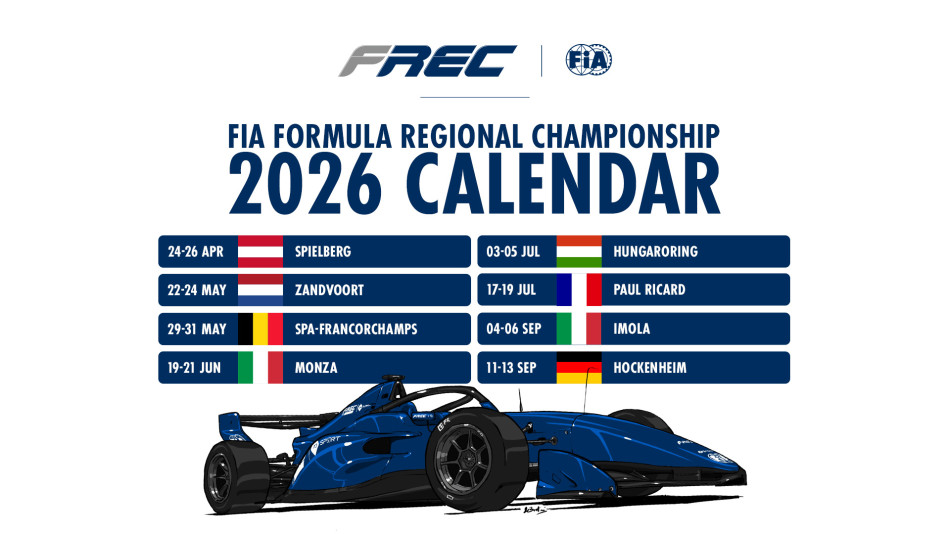 FIA and ACI announce 2026 FREC calendar