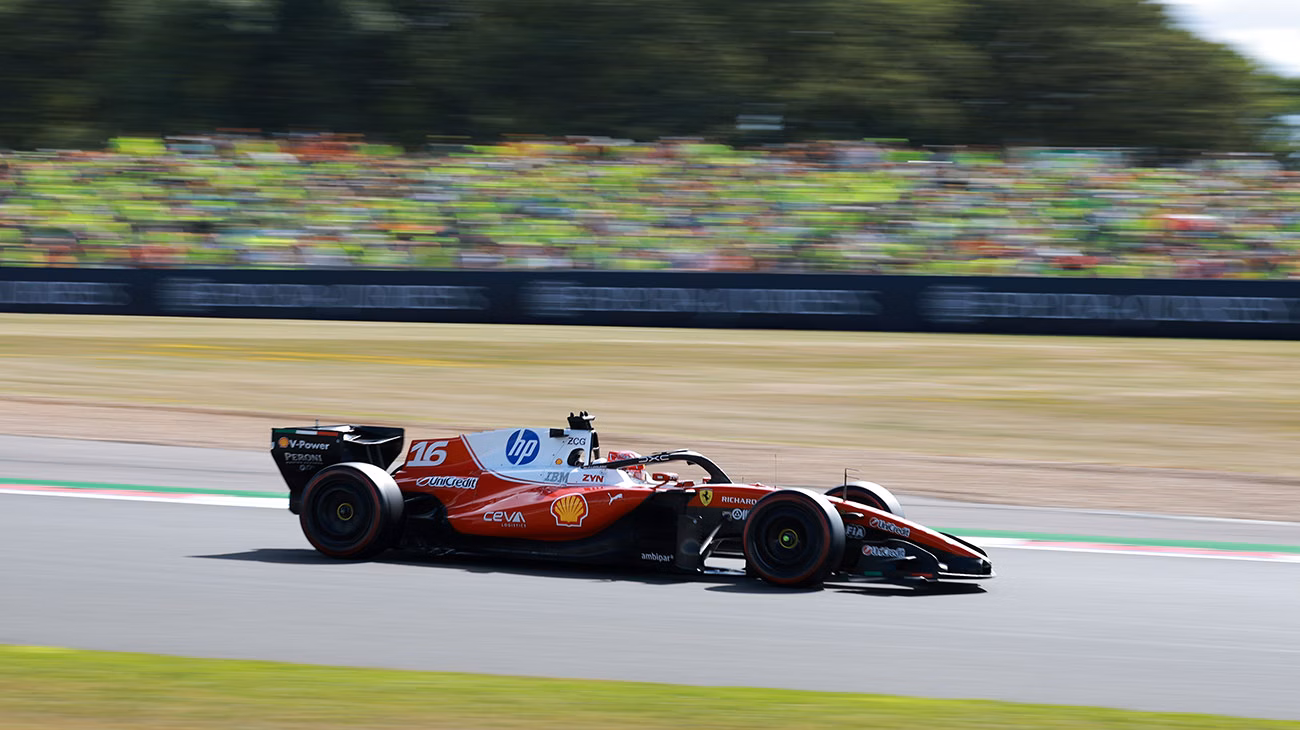 Charles Leclerc places P2 for Scuderia Ferrari in Qualifying at the 2026 F1 British GP in Silverstone