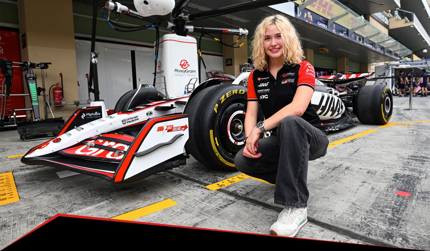 F1 Academy's newest driver, Kaylee Countryman set to compete in 2026 with Haas F1 Team's support.