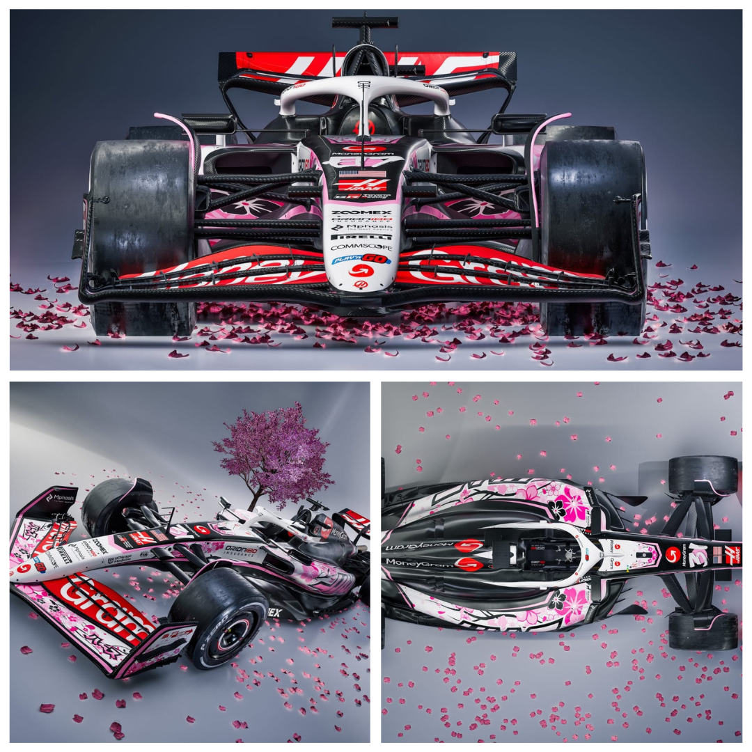 The Japanese Grand Prix is gaining attention with many changes and exciting liveries, including Haas participating in the festivities with a Sakura livery.