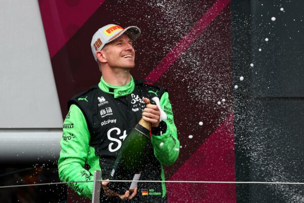 Hülkenberg reflects on “surreal” first F1 podium at the British GP