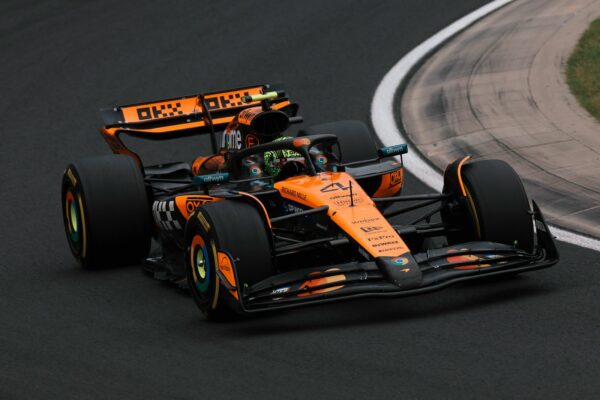 Lando Norris wins the race at the F1 Hungarian GP for McLaren F1