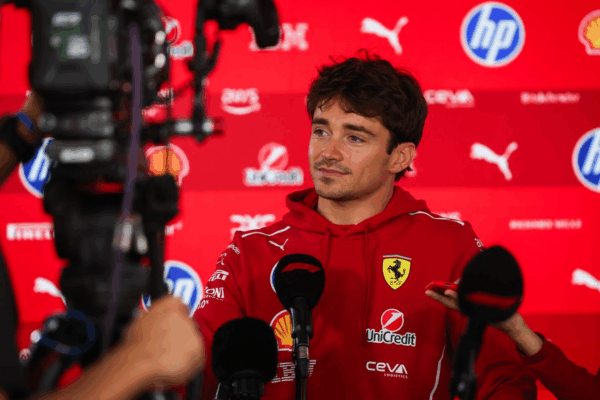 Charles Leclerc discusses Ferrari's race pace ahead of F1 Azerbaijan GP.