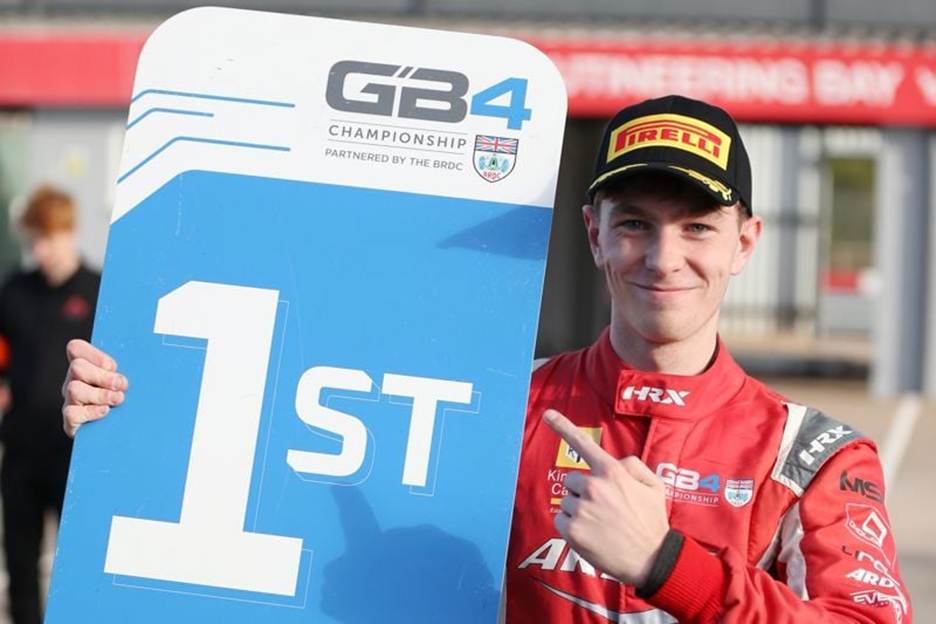 Leon Wilson graduates to GB3 with Arden Motorsport in 2026, confident after a successful GB4 season and early testing in the new car.