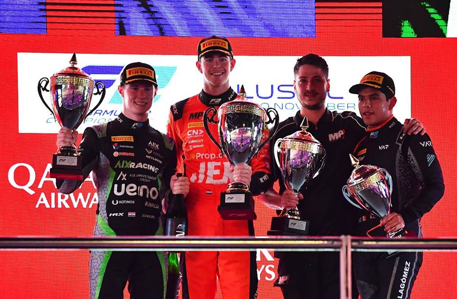 Rafael Villagómez reflects on his strong Sprint podium finish at the 2025 F2 Qatar GP, discussing race strategy, tyre management, and growth.