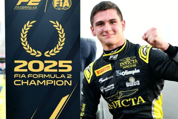 Leonardo Fornaroli wins 2025 F2 title in Qatar, mastering pressure, consistency, and teamwork on his journey with Invicta Racing.