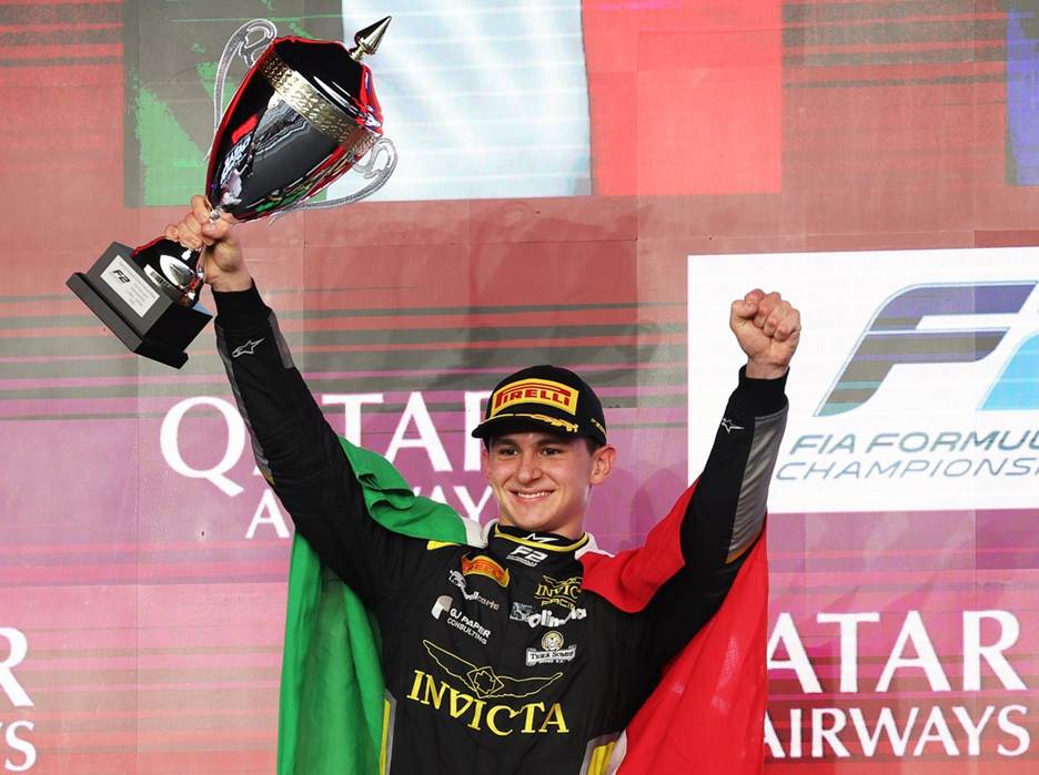Leonardo Fornaroli wins 2025 F2 title in Qatar, mastering pressure, consistency, and teamwork on his journey with Invicta Racing.