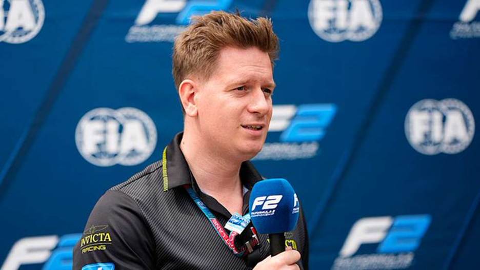James Robison, Invicta Racing CEO and Team Principal, F2