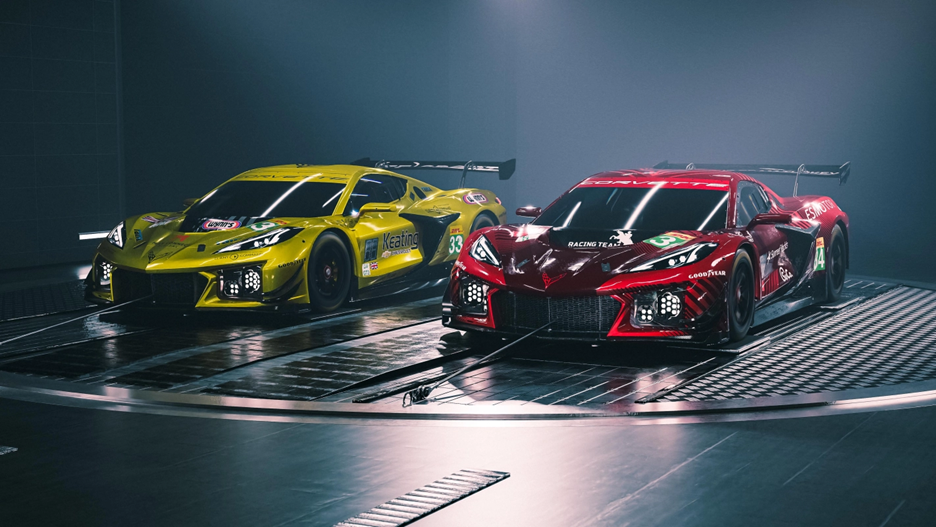 TF Sport unveils new yellow and red Corvette Z06 LMGT3.R liveries as the British team targets the 2026 FIA WEC LMGT3 title.