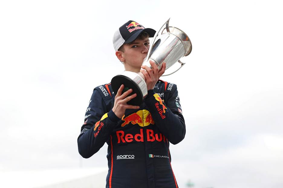 Fionn McLaughlin, 2025 British F4 champion, joins Hitech for 2026 FR Oceania Trophy, aiming for success in New Zealand and FIA F3 with Red Bull Junior.
