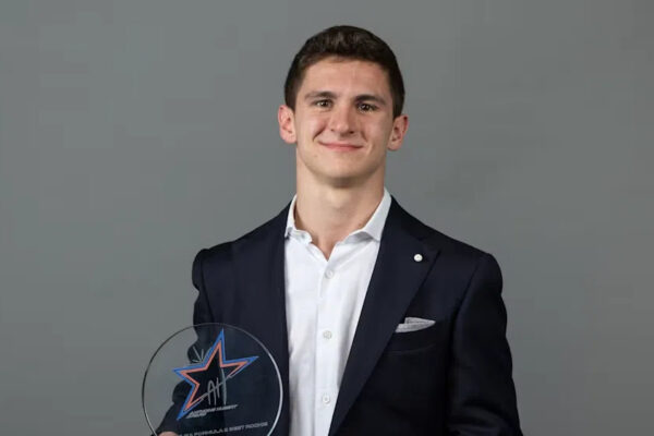 Leonardo Fornaroli wins Anthoine Hubert Award as top rookie in 2025