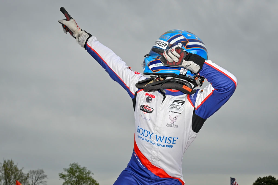 Golan and Papasavvas split Road America wins as Strickland leads Masters Cup charge in weather-hit 2026 FRAC Round 2.