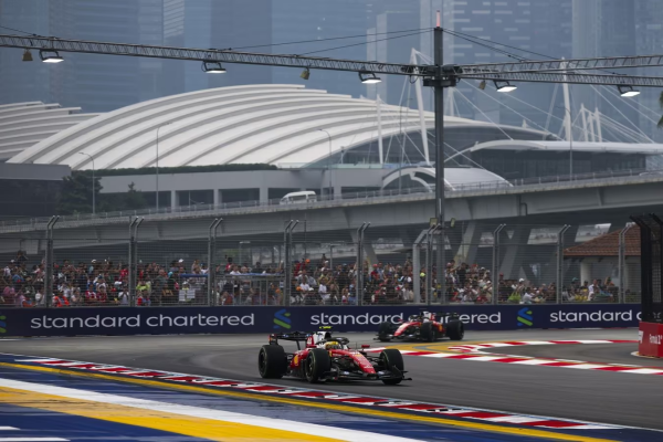 Hamilton disappointed to miss pole position in 2026 F1 Singapore GP Qualifying Ferrari driver Lewis Hamilton appeared disappointed to miss out on pole position during Qualifying at the 2026 F1 Singapore GP, settling for P3 behind Max Verstappen and teammate Charles Leclerc.