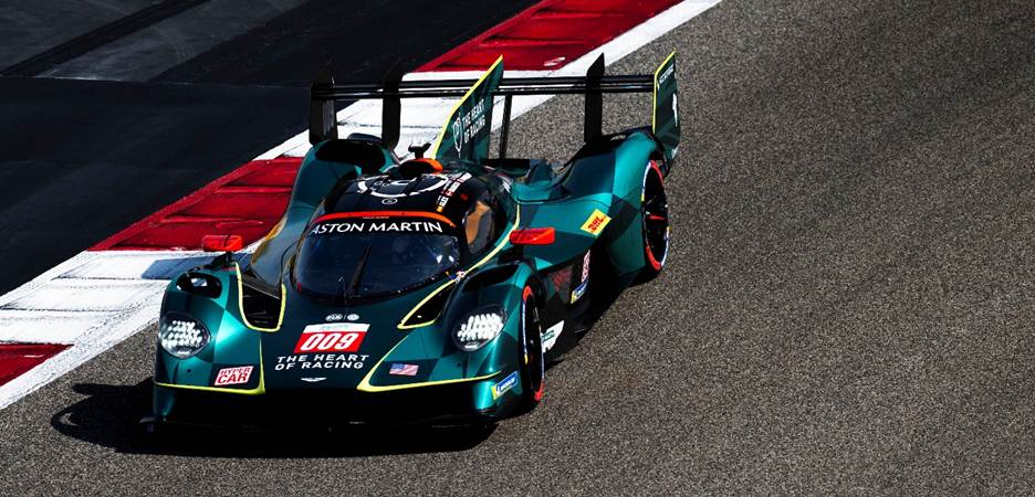 Alex Riberas says Aston Martin’s Valkyrie Hypercar is closing in on victory after strong FIA WEC pace in Bahrain.