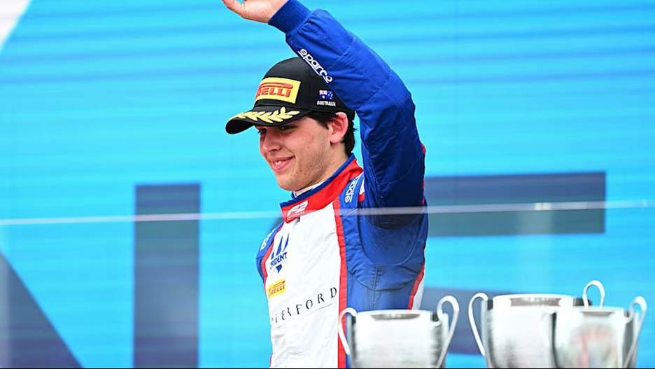Laurens van Hoepen opens 2026 with maiden F2 podium in Melbourne, aiming to build consistency and strong results with Trident.