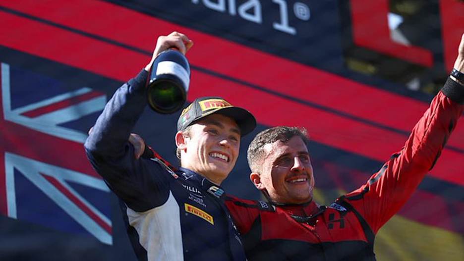 Luke Browning, F2, Monza, Feature Race, 2025 Italian GP