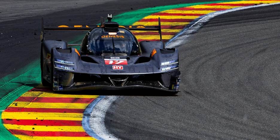 Genesis Magma Racing secures its first FIA WEC points at Spa after an aggressive strategy and determined defence earned P8.