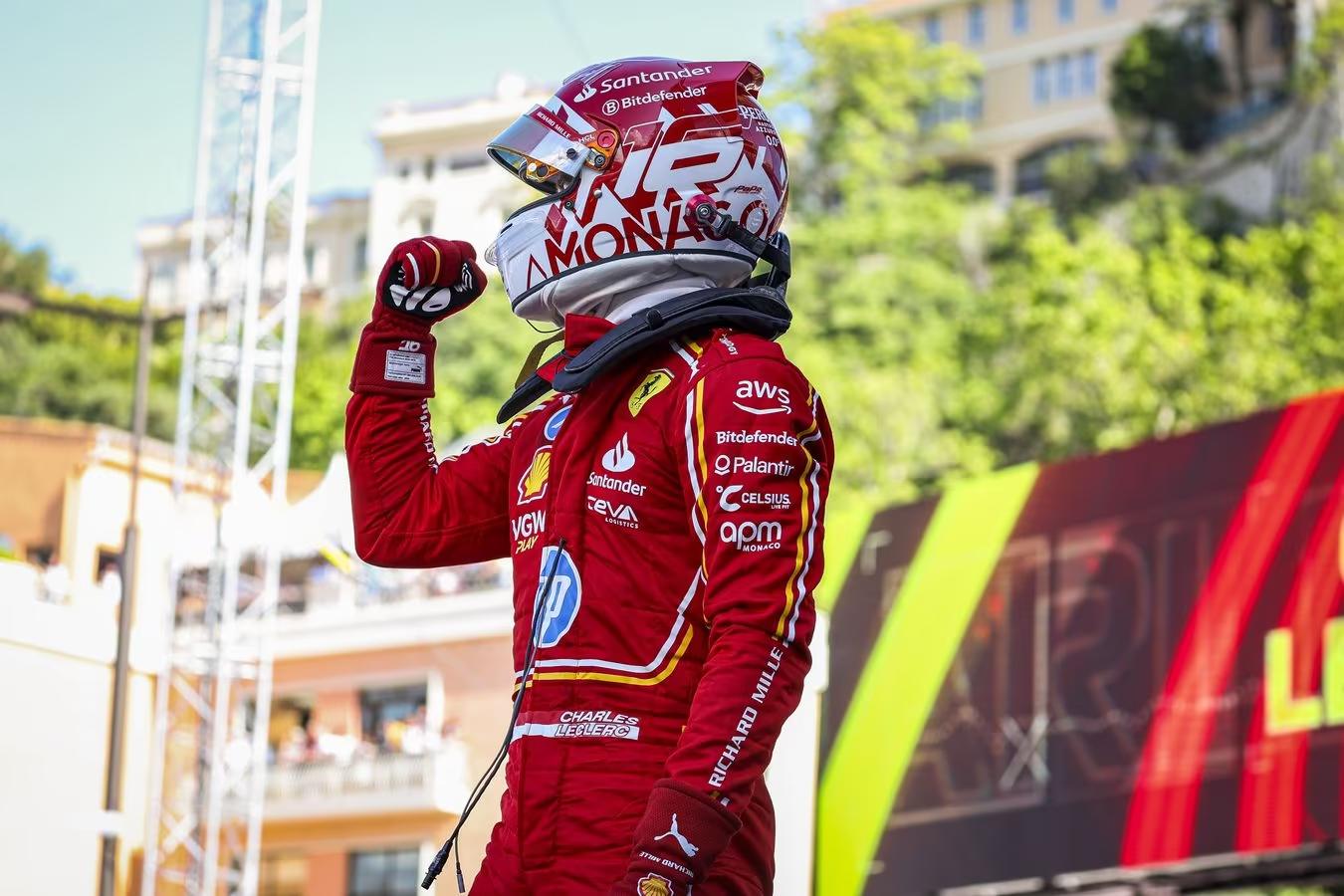 The F1 Monaco Grand Prix is Ferrari driver Charles Leclerc's home race. He scored his maiden home race win in 2024.