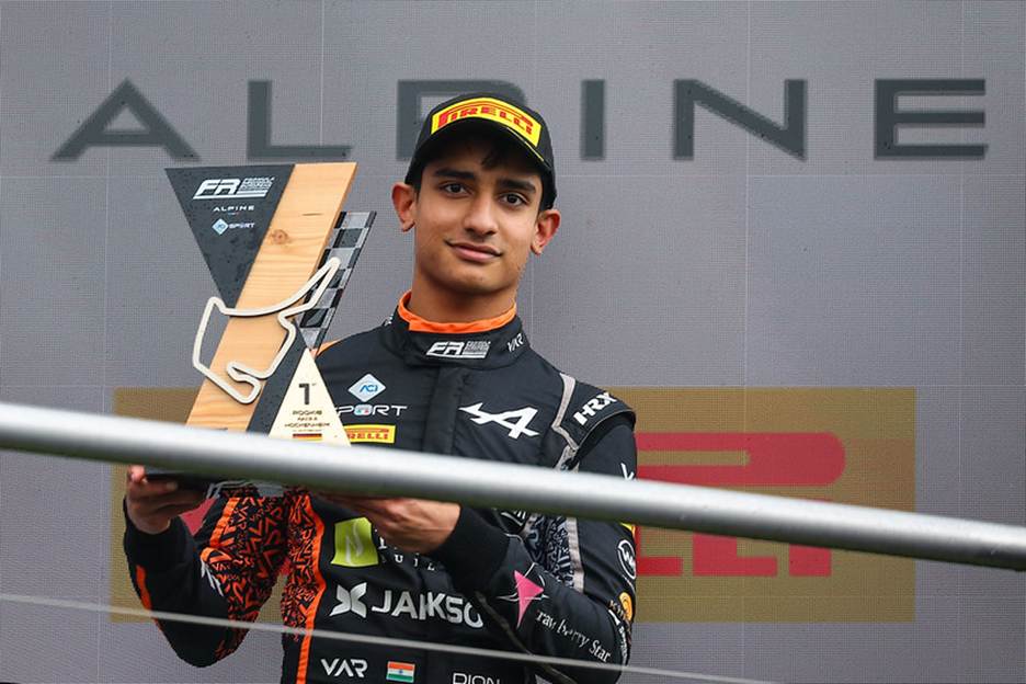 Dion Gowda, Podium Race 2, 2025 FRECA Hockenheim