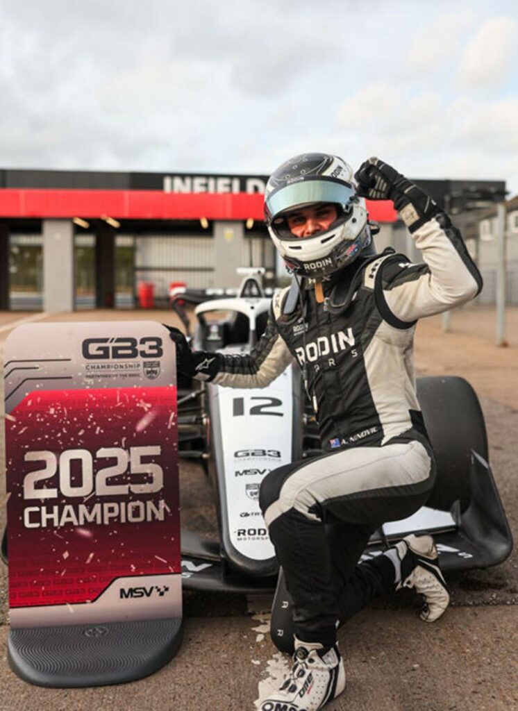 Alex Ninovic, Championship winner, 2025 GB3 Championship