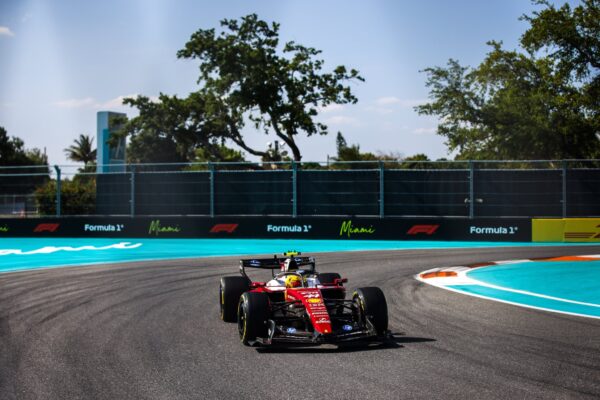 Ferrari's Lewis Hamilton qualified 7th for the sprint race at the 2026 F1 Miami GP.