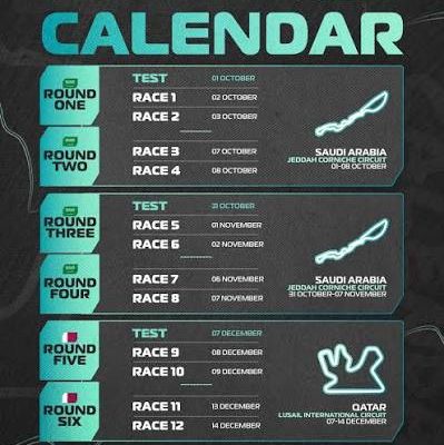 Aramco F4 Saudi Arabian Championship expands to six rounds for 2026 Aramco F4 Saudi Arabia expands to six rounds and 12 races for 2026, with four Jeddah events before a two-round Lusail finale.